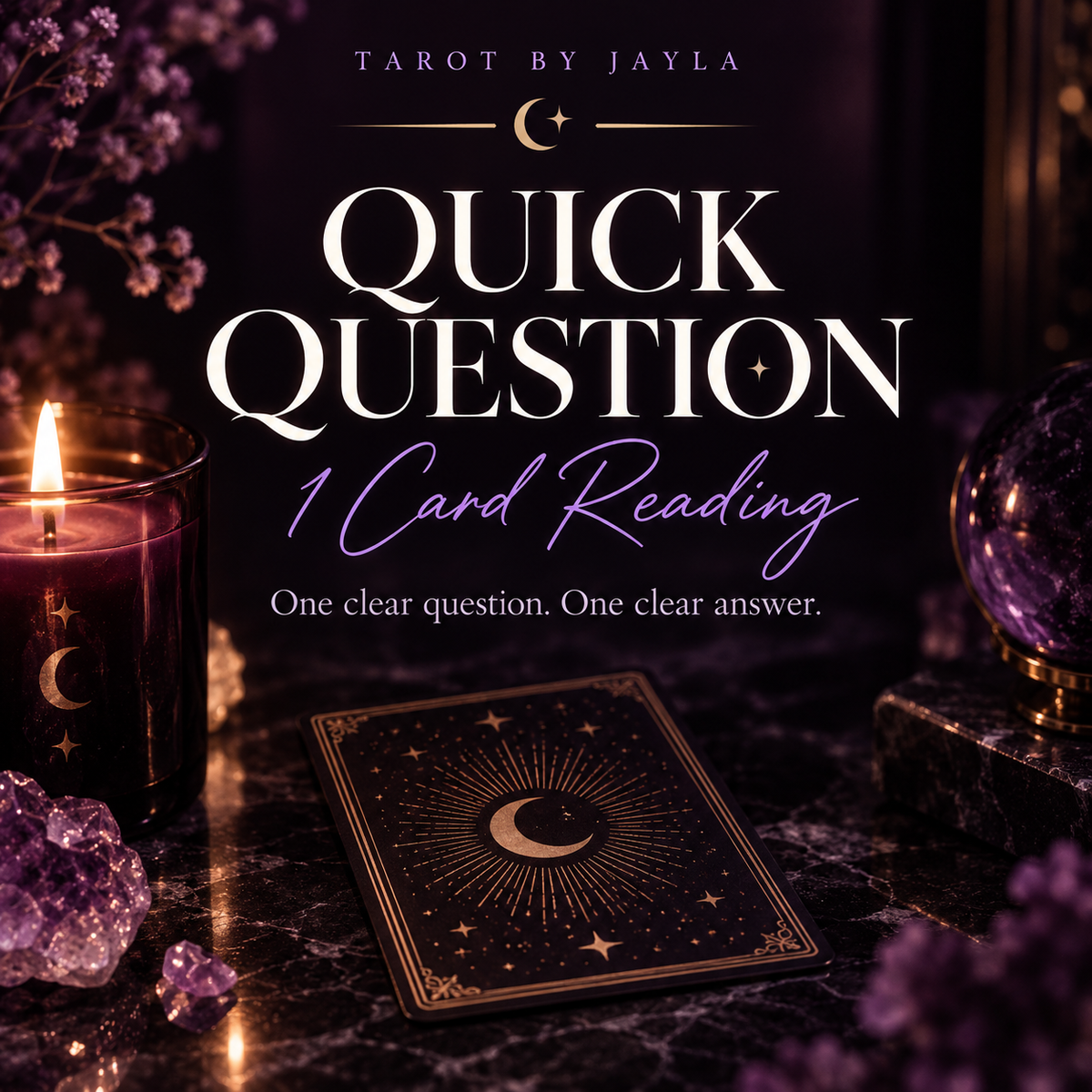 Quick Question — 1 Card Tarot Reading